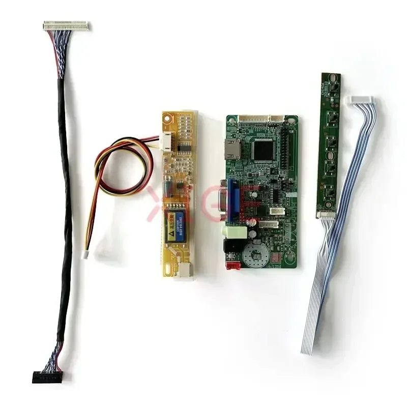 Плата контроллера Матричного драйвера Подходит LTN141AT07 LTN141AT13 1CCFL 1280*800 VGA HDMI-Совместимый LVDS 30-Контактный Тестовый комплект ЖК-монитора DIY Изображение 2