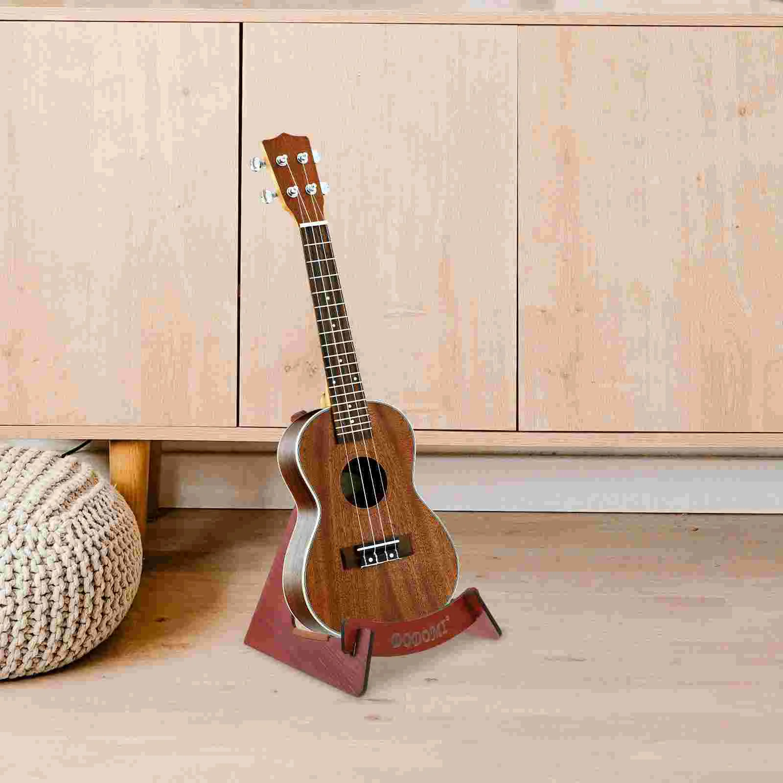 Подставка для гавайской гитары, Деревянный Напольный держатель для гавайской гитары, Подставка для мандолины, Подставка для скрипки Изображение 5