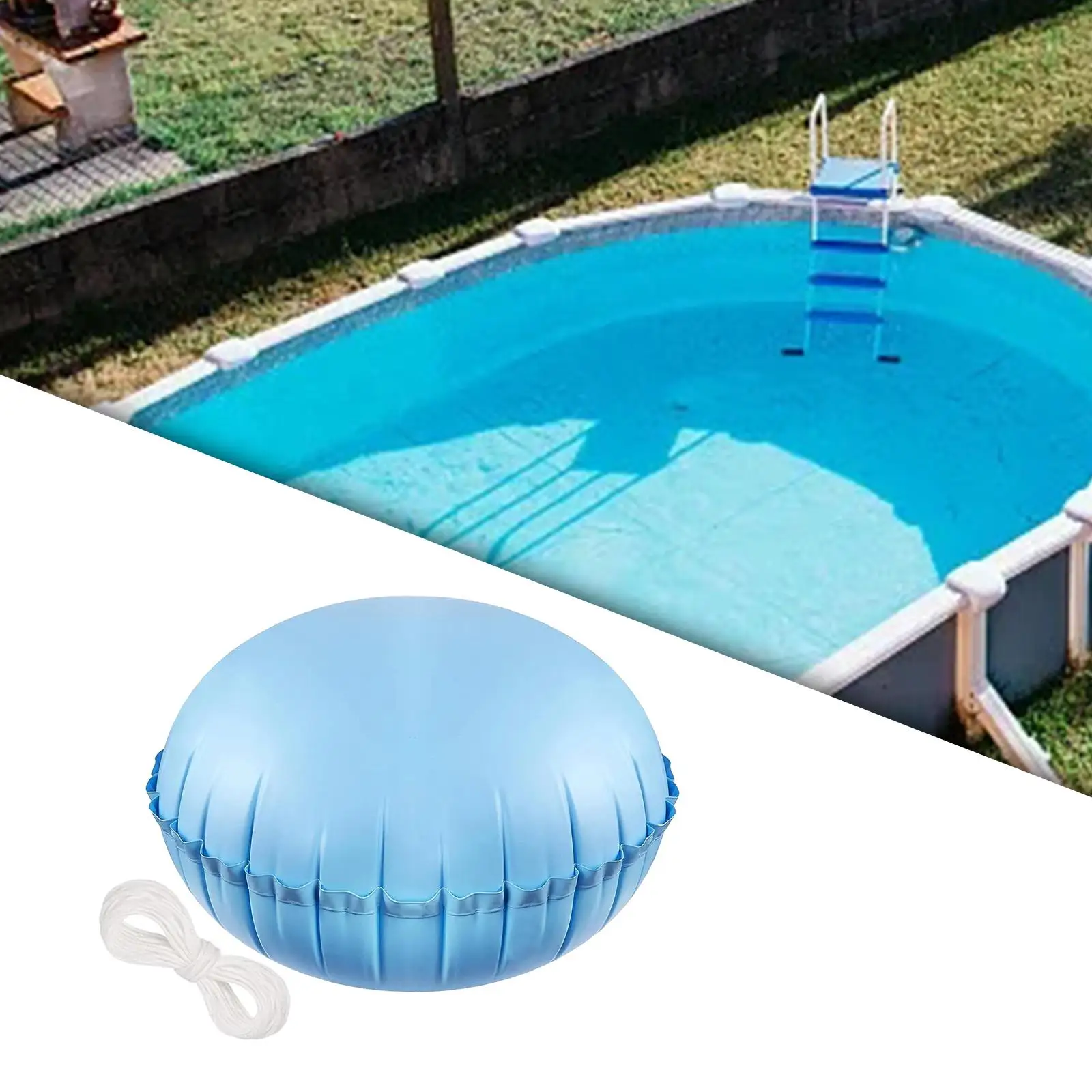 Подушка для бассейна Прочная круглая для надземного бассейна Аксессуары для бассейна Изображение 1