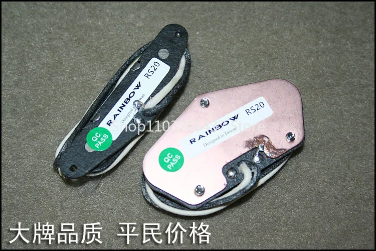 Попробуйте послушать Электрогитару Taiwan RAINBOW RS-20 TELE с усовершенствованным звукоснимателем из алюминия, никеля и кобальта Изображение 1