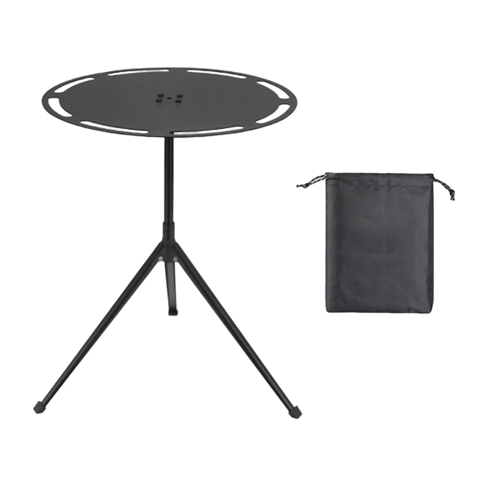 Походный стол с регулируемыми ножками Портативный стол для пикника Складной стол с сумкой для переноски Изображение 3