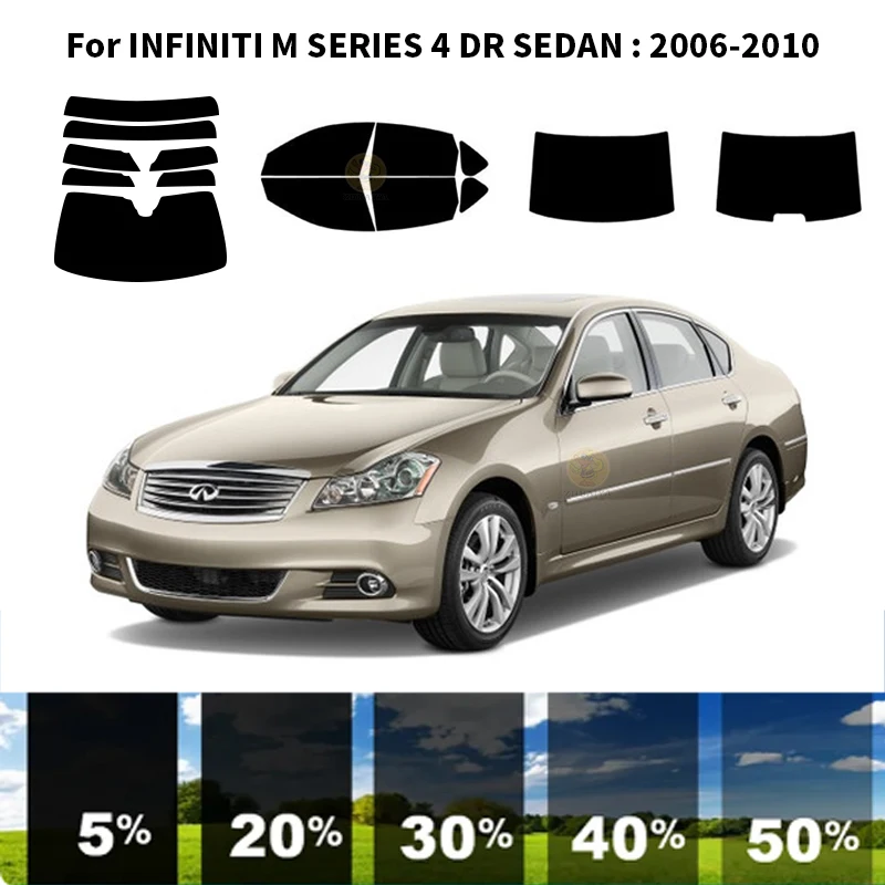 Предварительно Обработанная нанокерамика car UV Window Tint Kit Автомобильная Оконная Пленка Для INFINITI M SERIES 4 DR СЕДАН 2006-2010 Изображение 0