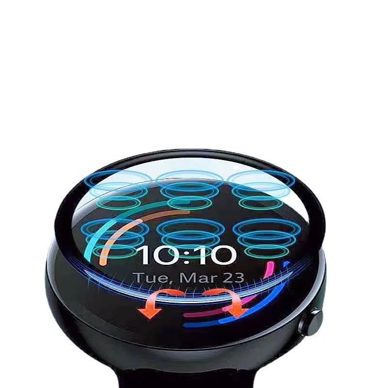 Прозрачная защитная пленка с 3D изогнутыми мягкими краями Smartwatch, полное покрытие для часов Polar Vantage V3, защитная пленка для экрана, умные аксессуары Изображение 1