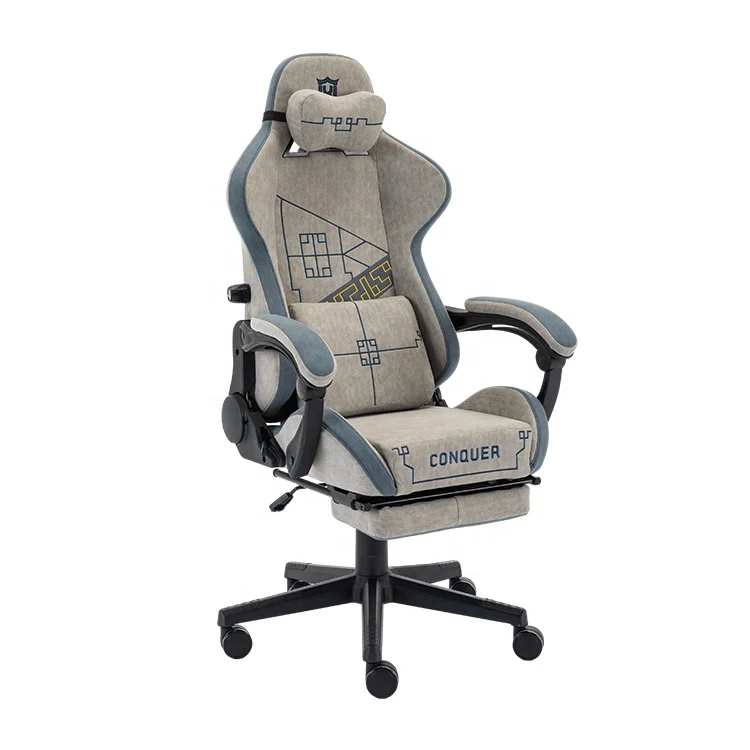 Производитель Роскошная откидывающаяся подставка для ног, Компьютерное игровое кресло, Гоночное кресло, Эргономичное игровое кресло Изображение 0