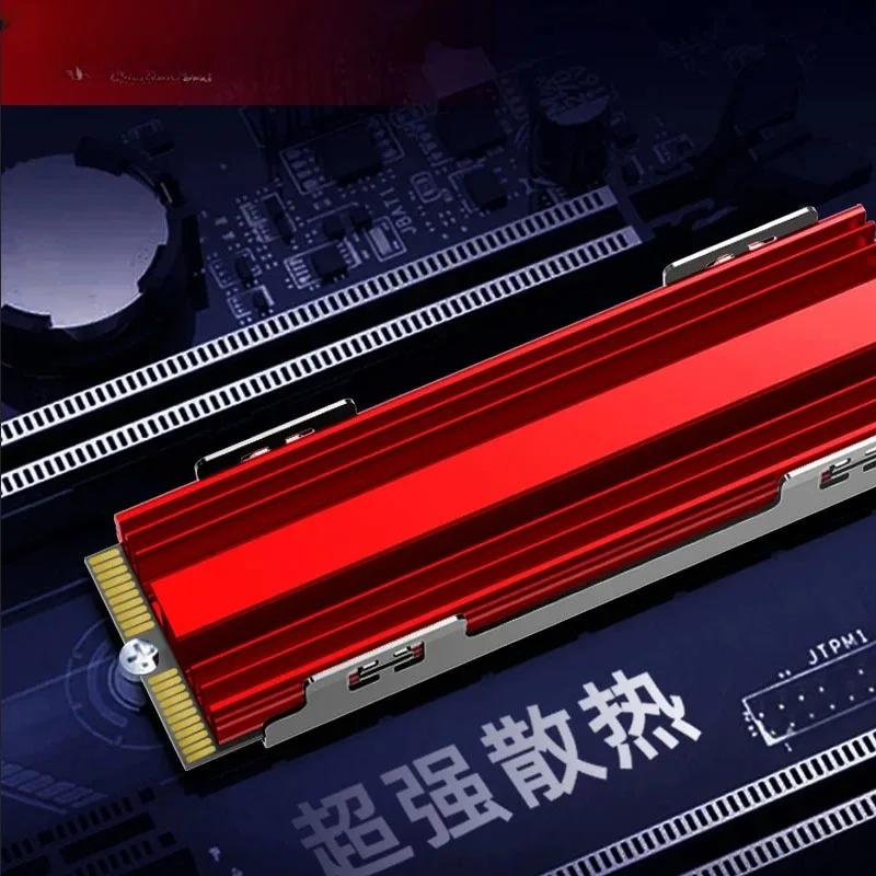 Радиатор SSD M.2, Охлаждающий Алюминиевый Радиатор NVME NGFF с термосиликоновой прокладкой для PC/PS5 PCIE 2280 ssd icold-007 Изображение 1