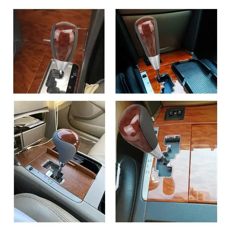 Ручка автоматического переключения передач из искусственной кожи для Toyota Corolla Camry Yaris Rav4 Для моделей Lexus IS GS LS RX ES Изображение 2