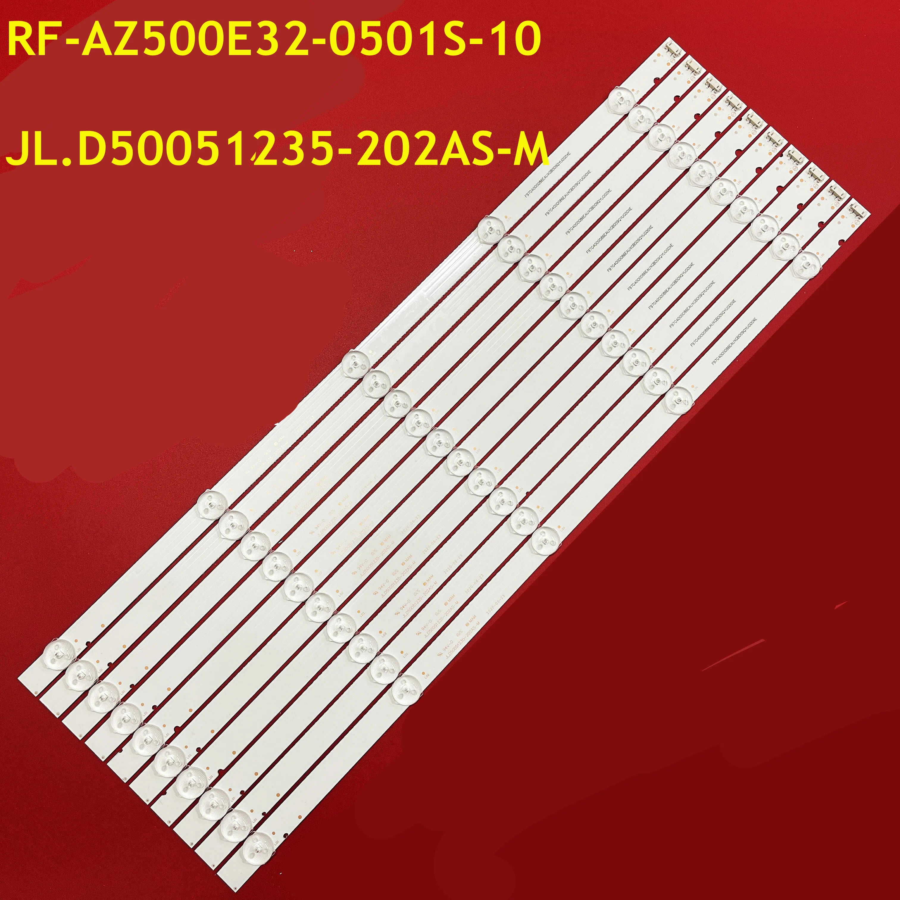 Светодиодная лента подсветки для RF-AZ500E32-0501S-10 MS-L1898 V2 JL.D50051235-202AS-M 50M1 50G2A 50G3 50F5 50S1YP SDL500WY (QDO-202) Изображение 0