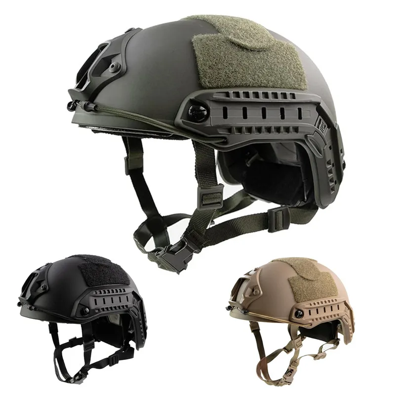 Тактический пейнтбольный шлем Airsoft Fast Helmet MH Type Изображение 0
