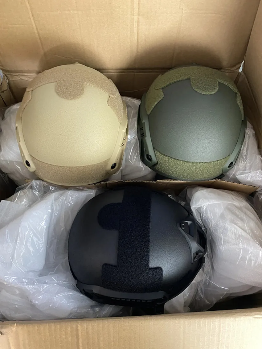 Тактический пейнтбольный шлем Airsoft Fast Helmet MH Type Изображение 3