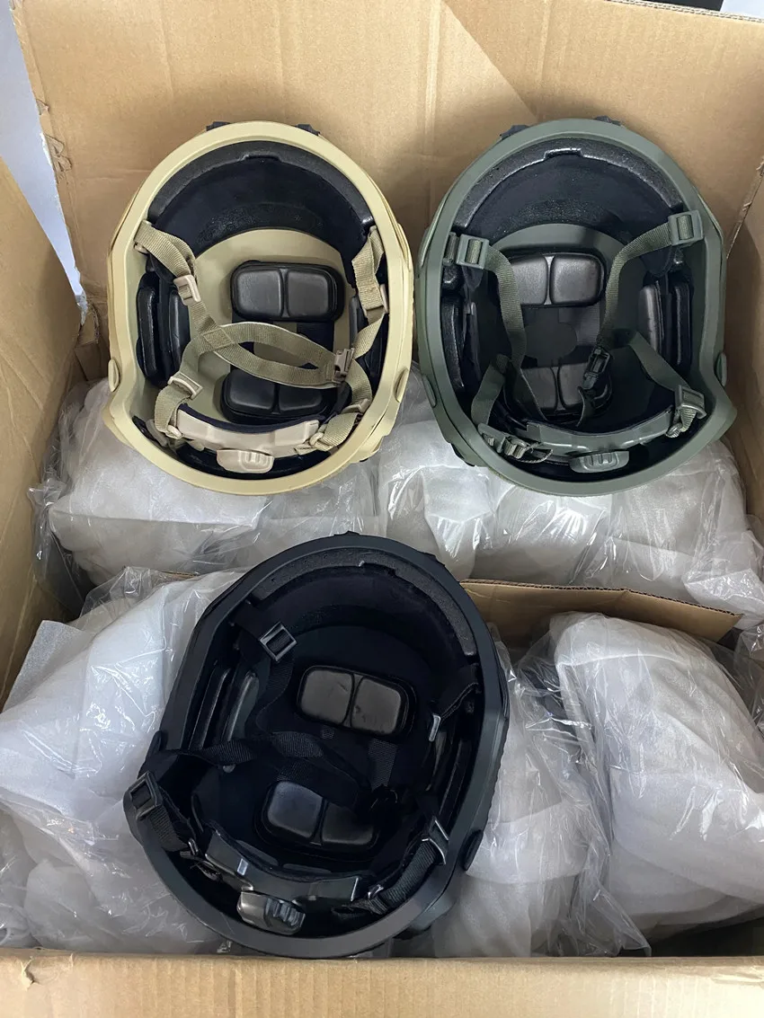 Тактический пейнтбольный шлем Airsoft Fast Helmet MH Type Изображение 4