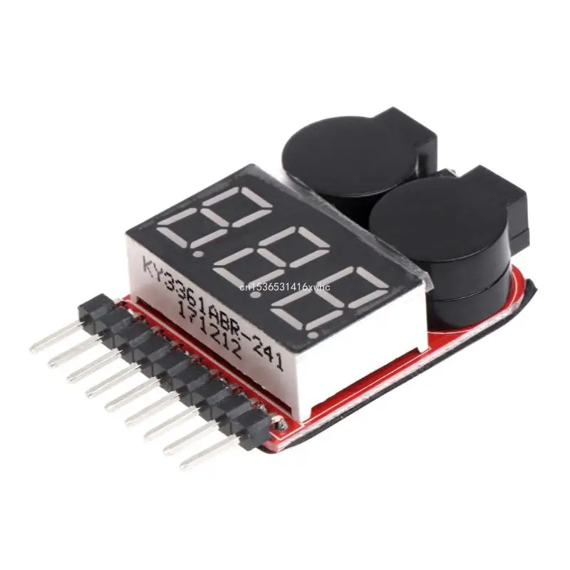 Челнок 2 в 1 Литий-ионный аккумулятор Lipo С Сигнализацией о низком заряде 1S-8S Для проверки звукового сигнала Изображение 0