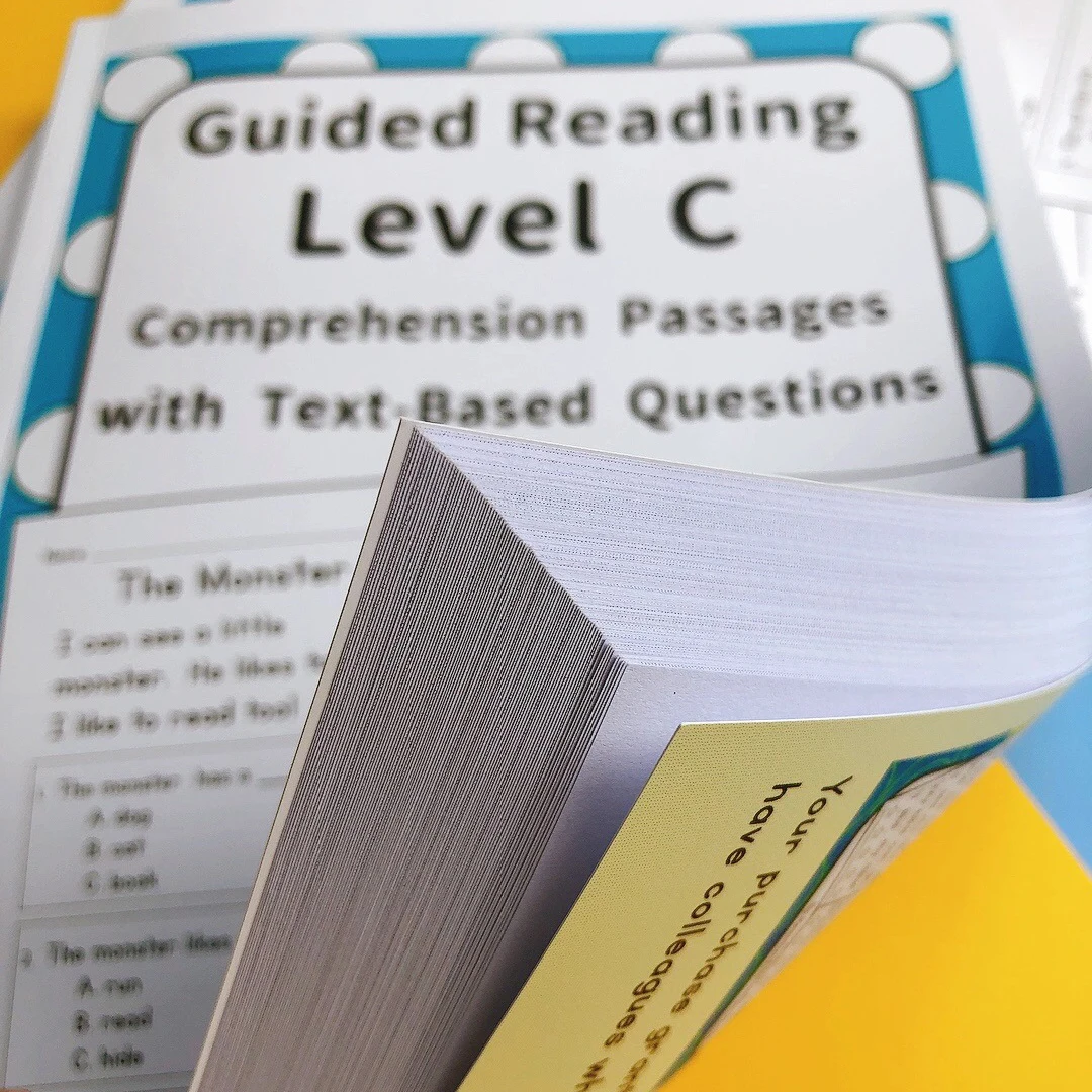 Чтение с опорой, практика чтения с руководством, Понимание отрывков уровня C с текстовыми рекомендациями, изучение английского языка Изображение 1