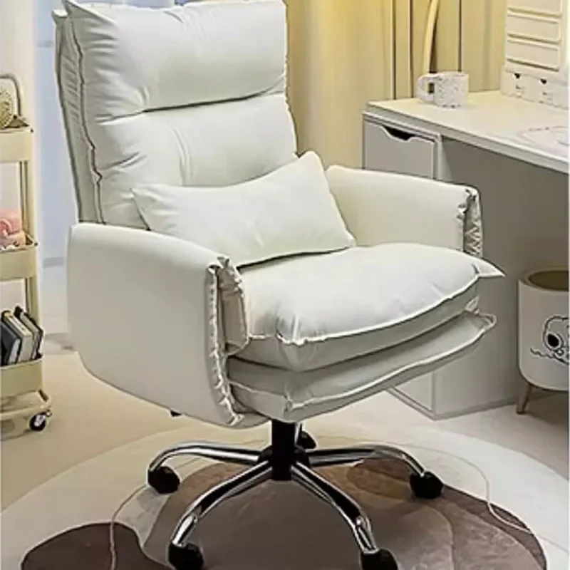 Эргономичный портативный офисный стул Подушка для спинки Домашний компьютер Игровой стул Mobile Glides Наборы садовой мебели Cadeira Gamer Изображение 0