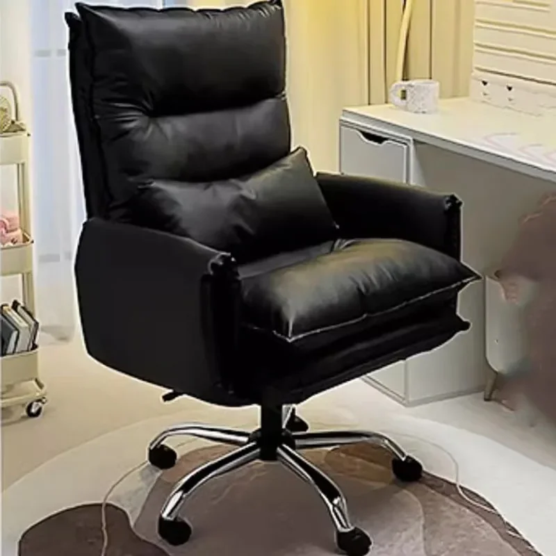Эргономичный портативный офисный стул Подушка для спинки Домашний компьютер Игровой стул Mobile Glides Наборы садовой мебели Cadeira Gamer Изображение 2