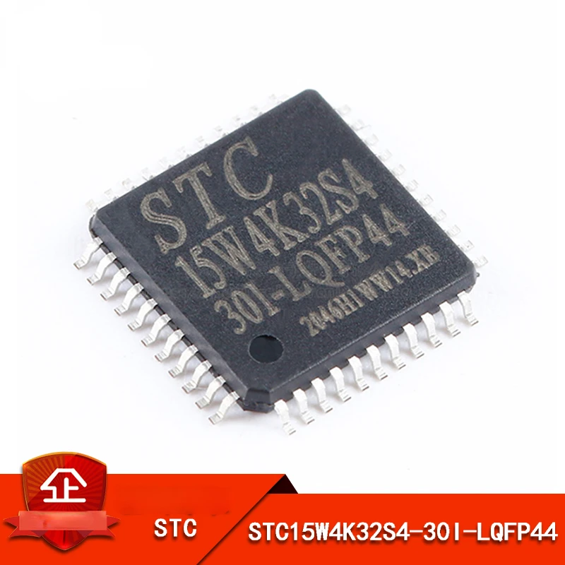 (1шт) Оригинальный STC15W4K32S4-30I-LQFP44 усовершенствованный микроконтроллер MCU 1T 8051 Изображение 0