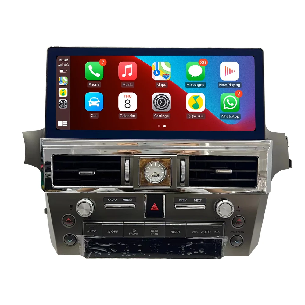 2 Din Android 12,0 6 + 128 Г Автомобильный Мультимедийный Плеер Для LEXUS GX400 GX460 2010-2022 Радио Авто Аудио GPS Навигация Стерео Головное Устройство Изображение 4