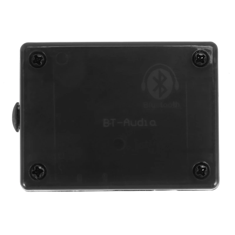 2X Аудиоприемник BT5.0 MP3 Bluetooth Декодер Без Потерь Автомобильный Динамик Плата Аудиоусилителя С Корпусом Изображение 3