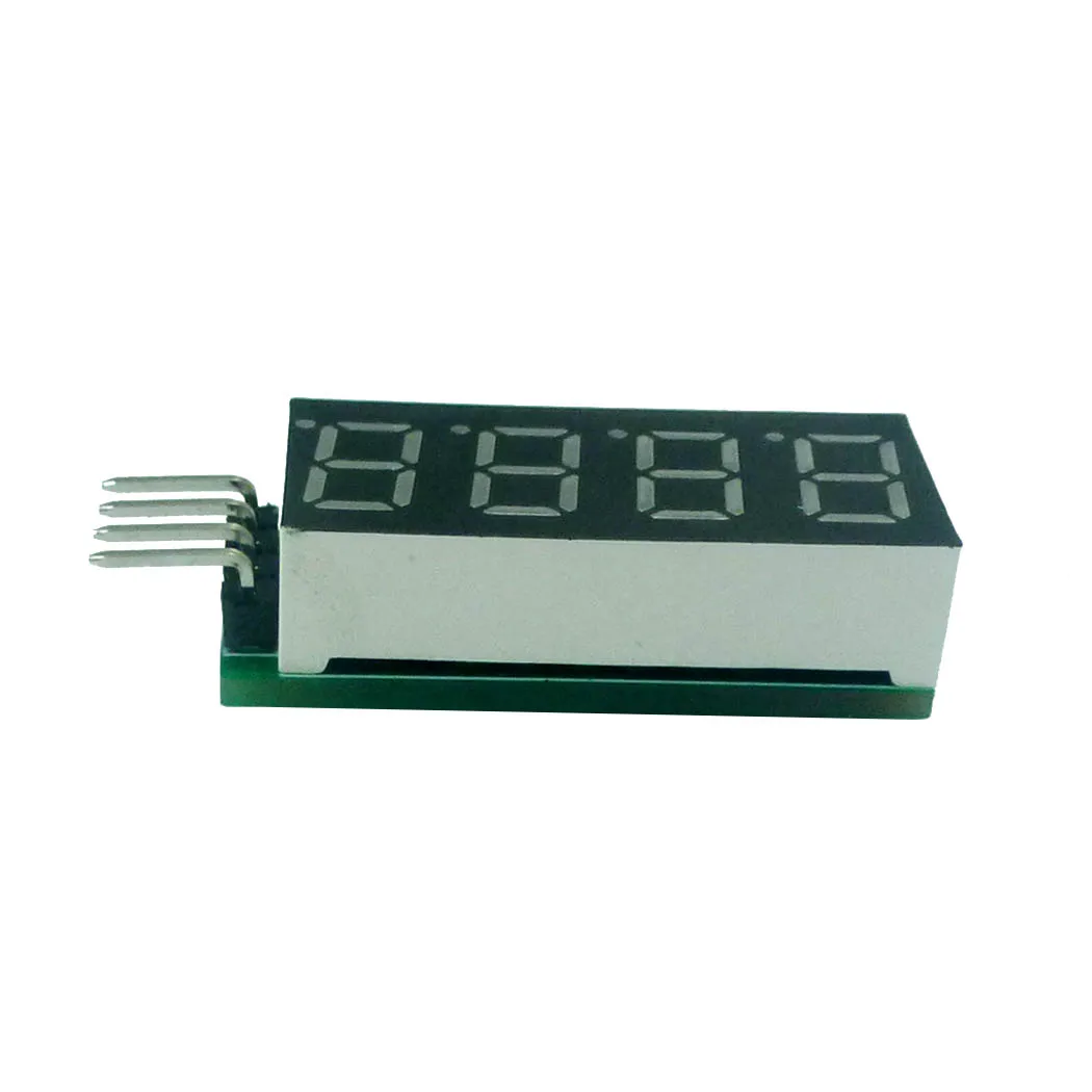 4bit 7Seg I2C IIC светодиодный Цифровой Ламповый Дисплейный Модуль для MCU AVR PIC ARM N76E003 FPGA/CPLD Игрушечный автомобиль Электронное хобби DIY Изображение 1