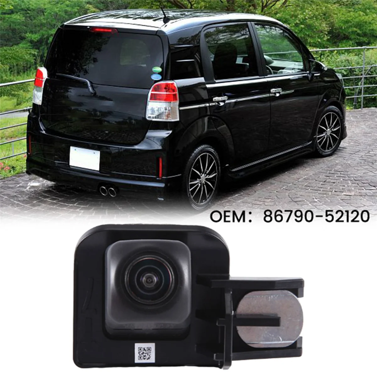 86790-52120 Камера заднего вида автомобиля Резервная парковочная камера для Toyota Porte/Spade 2012-2020 Изображение 4