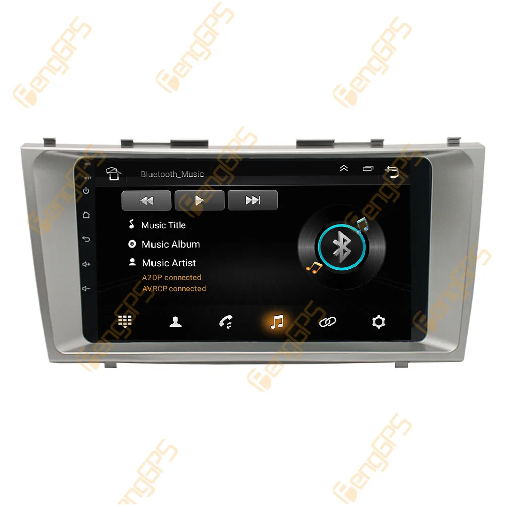 9,1 Дюймов 6 + 128 ГБ Android 11,0 Для Toyota Camry 2009 С GPS-Навигацией 4G WIFI DSP Автомобильный DVD Авторадио Мультимедийный Плеер Головное Устройство Изображение 1