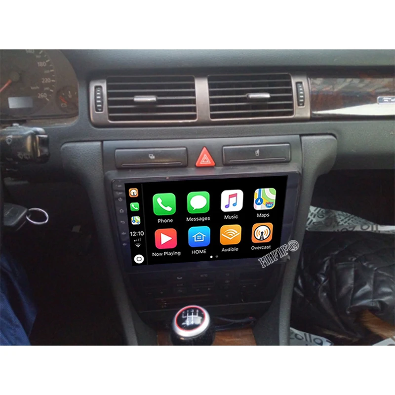 9 Дюймов Android 13 Автомобильный Радиоприемник Аудио для Audi A6 C5 2 RS6 S6 1997-2004 Автомобильный GPS Авто Стерео Мультимедийный Видеоплеер 4GLTE WIFI USB Изображение 1