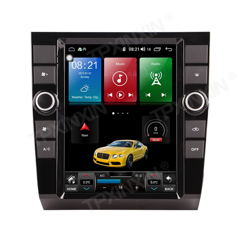 Android 11 Для Audi A4 2002-2008 Android Вертикальный Экран Автомобильного Радио GPS Навигация Стерео Головное Устройство Мультимедийный DVD-Плеер Изображение 1