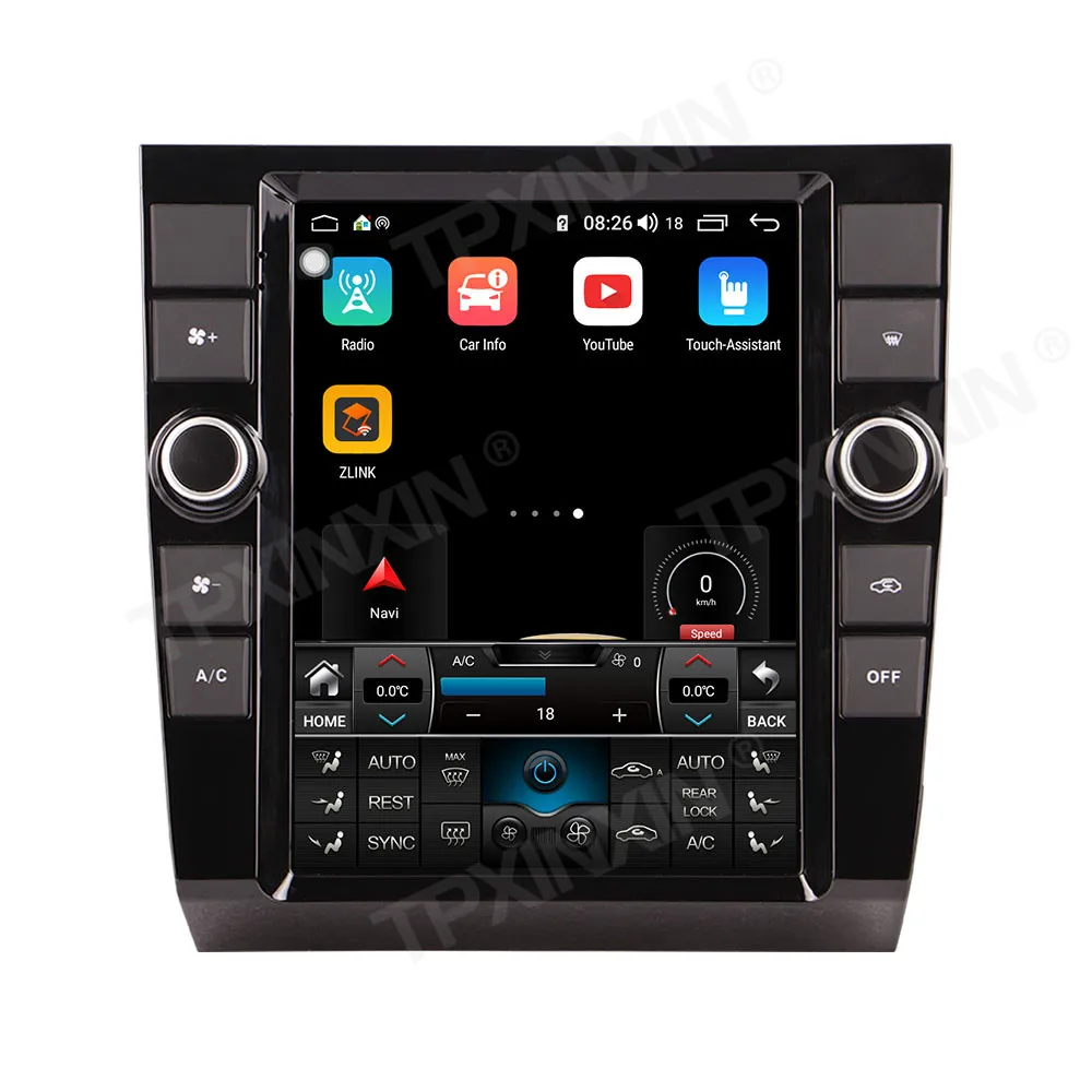 Android 11 Для Audi A4 2002-2008 Android Вертикальный Экран Автомобильного Радио GPS Навигация Стерео Головное Устройство Мультимедийный DVD-Плеер Изображение 2