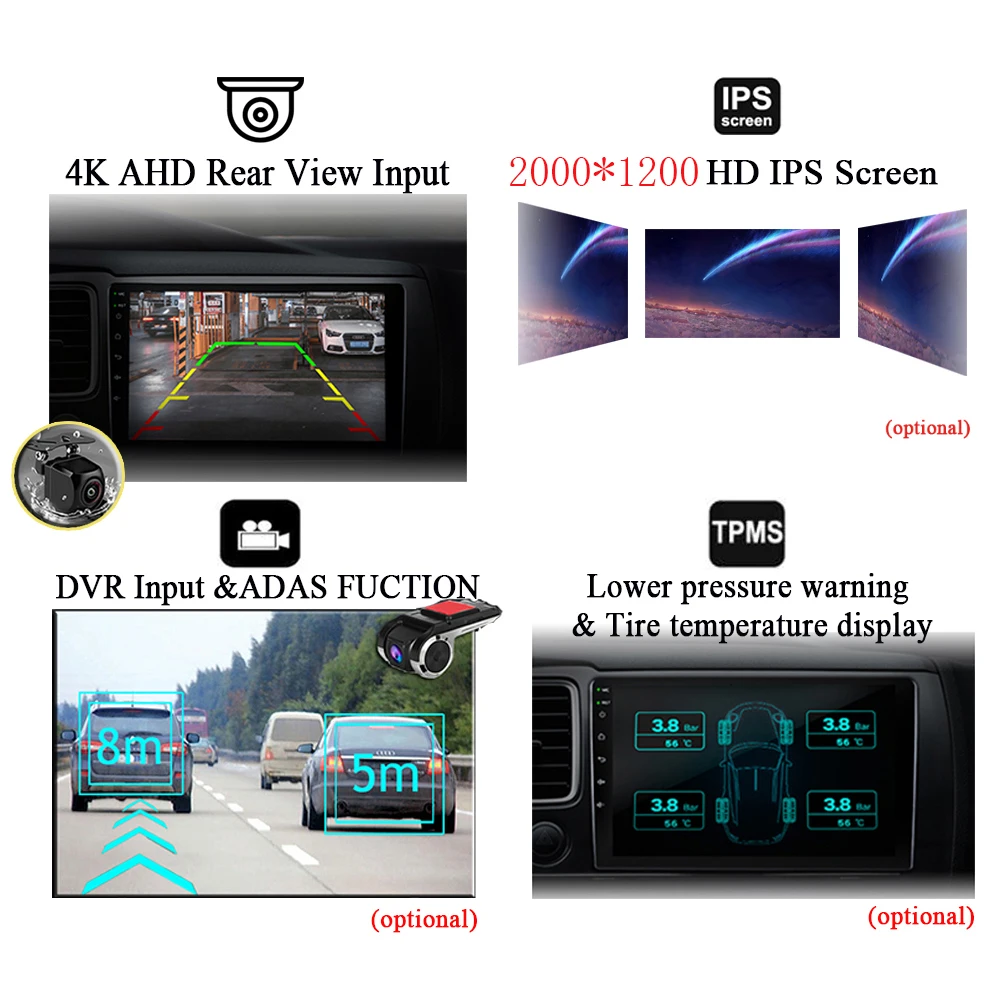 Android 13 Qualcomm Snapdragon Стерео Головное Устройство Навигация GPS 2din 5G Wifi Радио Для Jeep Grand Cherokee II WJ 1998 - 2004 BT Изображение 5
