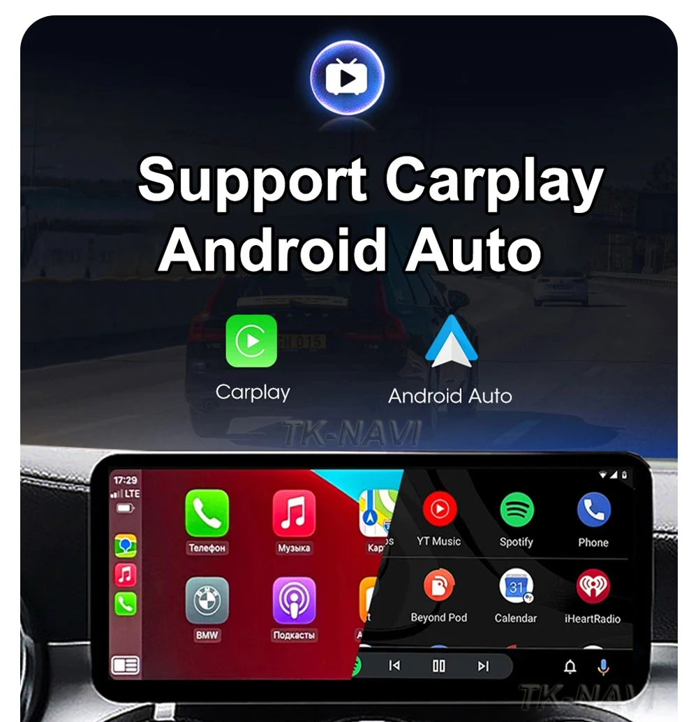 Android 13 Автомобильный Радио Мультимедийный Плеер Для Mercedes Benz A GLA CLA W176 X117 X156 W463 2013-2018 WIFI 4G SIM Экран GPS Carplay Изображение 1