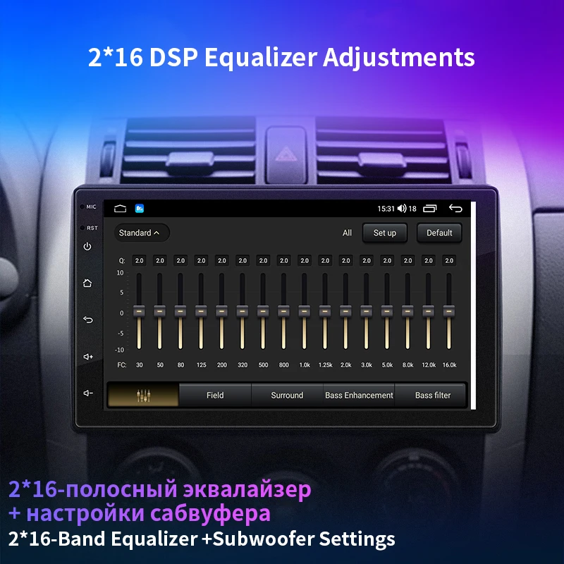 EKIY T7 7/9 дюймовое Android-радио для Suzuki Grand Vitara 3 2005-2015 Carplay Автомобильный мультимедийный видеоплеер Навигация стерео без 2din Изображение 2