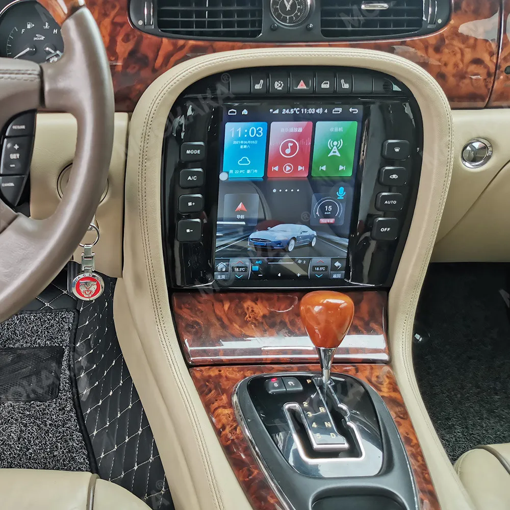 IPS Android11 Для Jaguar XJ XJL 2004-2018 Автомобильный Мультимедийный Плеер Рекордер GPS Навигация Радио Авто Стерео Головное Устройство DSP Carplay Изображение 1