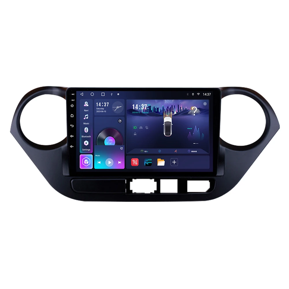 Penhui для Hyundai I10 (2013-2016) Автомобильное радио LHD, мультимедийный видеоплеер, Навигация GPS Android 10.0 Double Din Изображение 1