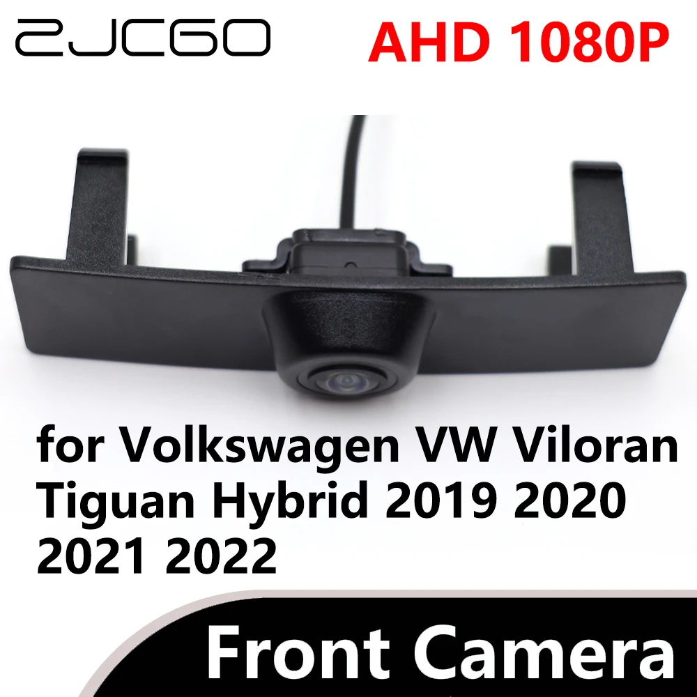 ZJCGO AHD 1080P 170 ° Слепая Зона Рыбий Глаз Фронтальная Камера Автомобиля для Volkswagen VW Viloran Tiguan Hybrid 2019 2020 2021 2022 Изображение 0