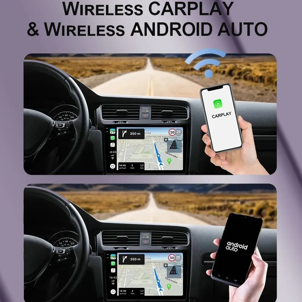 Автомобильное Радио Android 13 Для Hyundai H350 I 2015 2016-2021 Мультимедийное Стерео Головное Устройство QLED 5G Wifi DVD-плеер Без 2Din процессора BT HDR Изображение 3