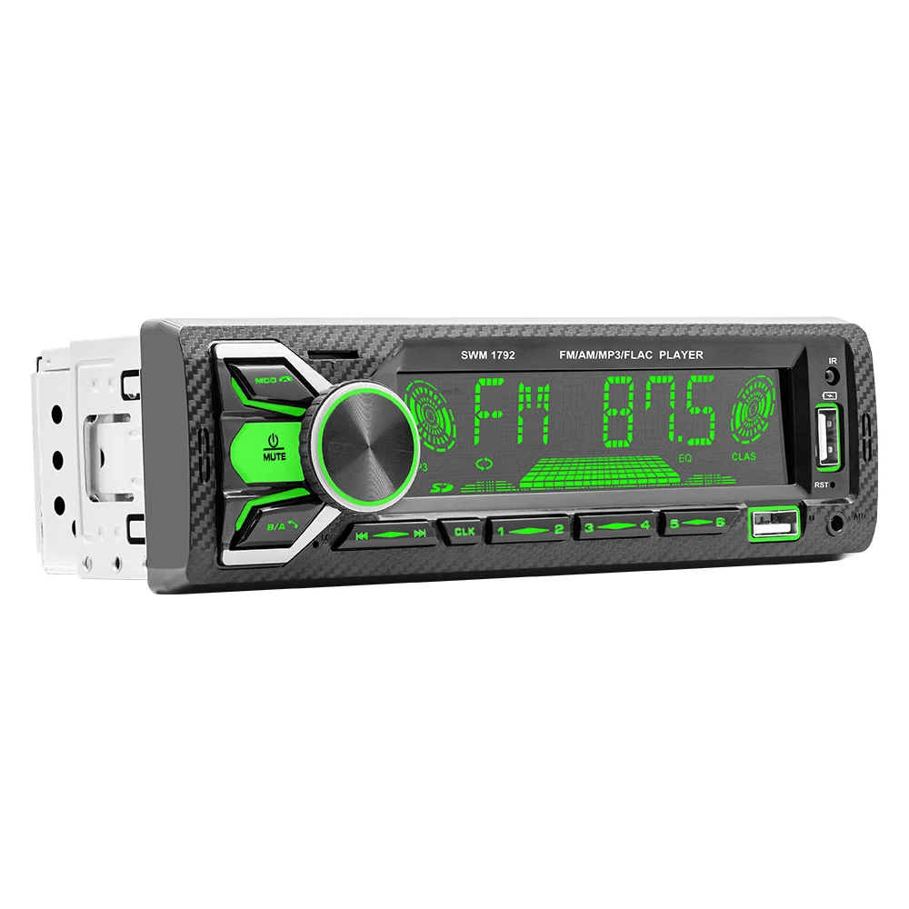 Автомобильное радио DuoDton 1 Din Bluetooth Авторадио Стерео 12V MP3 Аудиоплеер В тире AUX/FM/USB/BT Поддержка Поиска Автомобильного Голосового Помощника Изображение 1