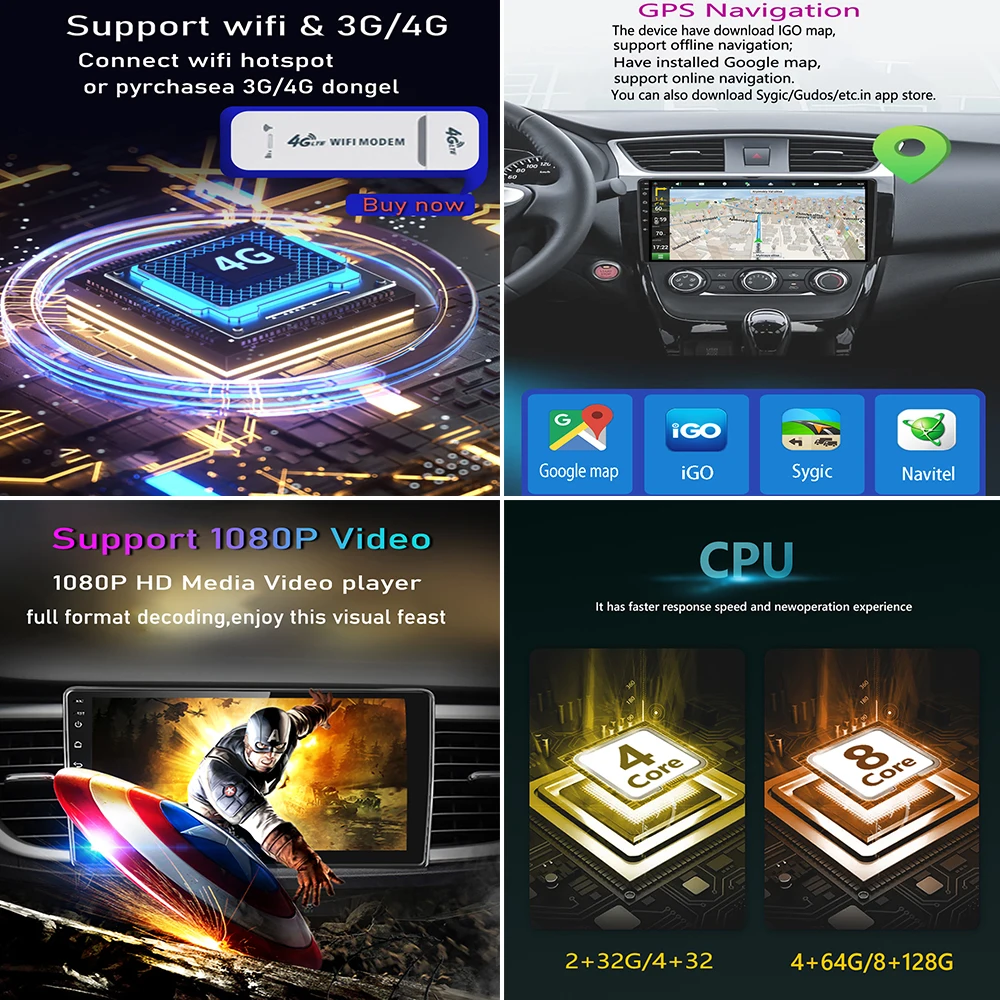 Автомобильное Радио Для Honda Jazz 4 Fit 4 2020 - 2021 Стерео 4G Android 13 Мультимедийный Видеоплеер Навигация GPS Carplay Автоматическое Головное Устройство Изображение 1