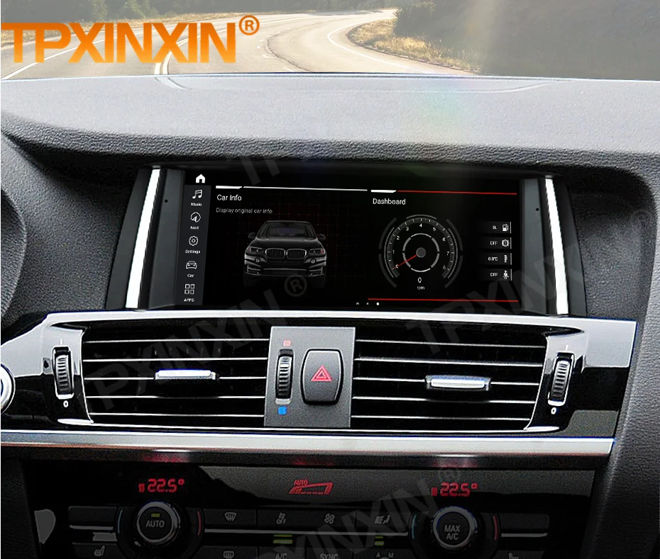 Автомобильное Радио С Экраном Android 13 Для BMW X3 F25 2010 2011 2012 Интеллектуальная Система GPS Navi Стерео Приемник Рекордер Головное Устройство Изображение 2