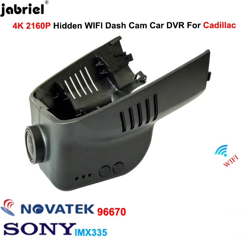 Автомобильный Видеорегистратор 4K Dash Cam Камера 2160P Wifi Ночного Видения Видеорегистратор для Cadillac XTS 2013 2014 2015 2016 2017 2018 2019 2020 2021 Изображение 0