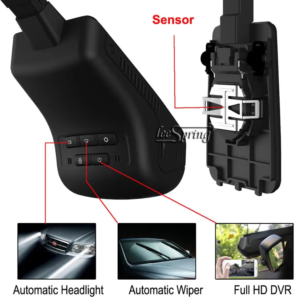 Автомобильный видеорегистратор FULL HD smart wiper Автоматический датчик фары для SUZUKI Ertiga Type 3 Swift (без CAN) Изображение 0