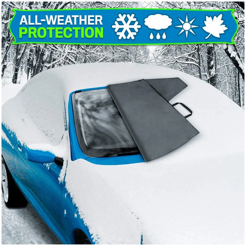 Автомобильный снежный чехол спереди для Nissan TEANA auto Snowblocking теплоизоляция солнцезащитный козырек Антифриз защита от ветра и замерзания автомобильные аксессуары Изображение 2
