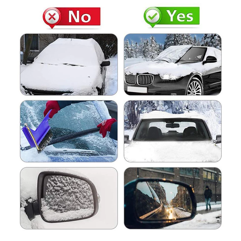 Автомобильный снежный чехол спереди для Nissan TEANA auto Snowblocking теплоизоляция солнцезащитный козырек Антифриз защита от ветра и замерзания автомобильные аксессуары Изображение 4
