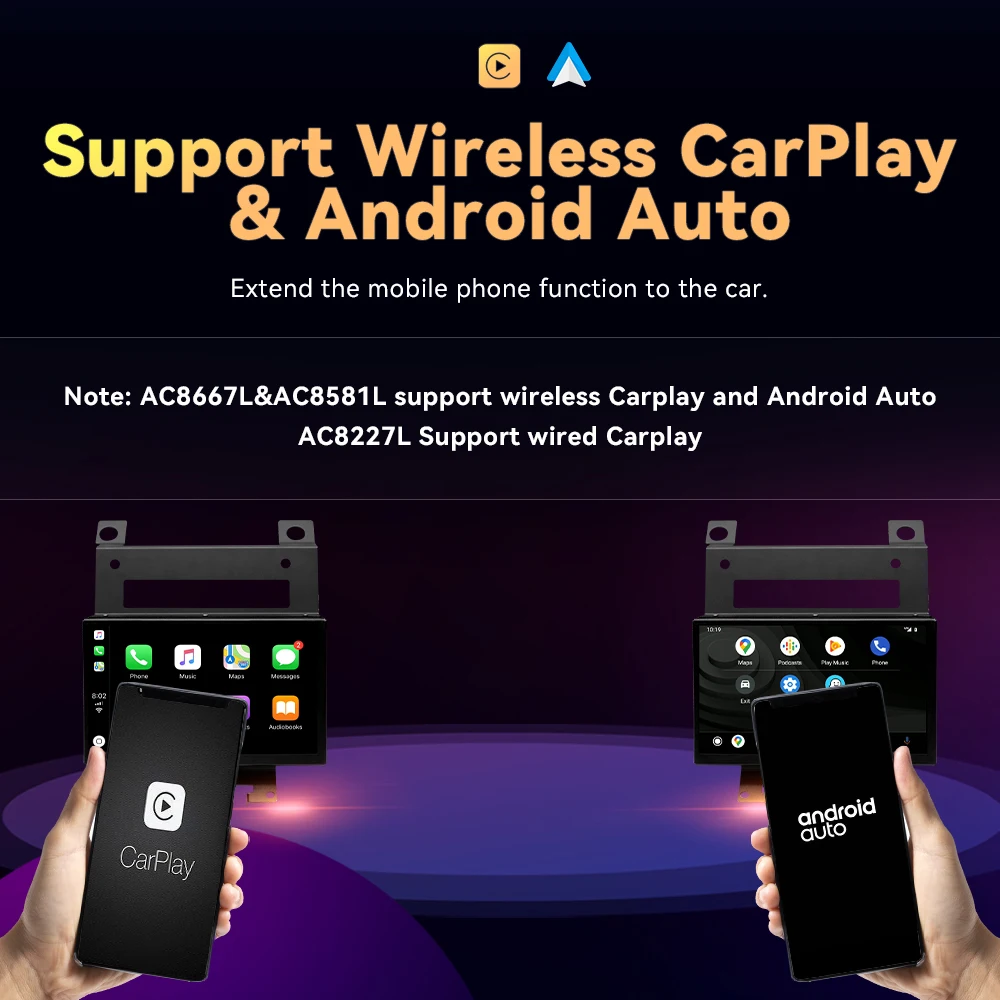 Беспроводной Carplay с искусственным интеллектом для Land Rover Freelander 2 Android 12 Автомагнитола 8 ГБ 128 ГБ GPS Навигация Bluetooth DSP 4G WIFI IPS Изображение 1