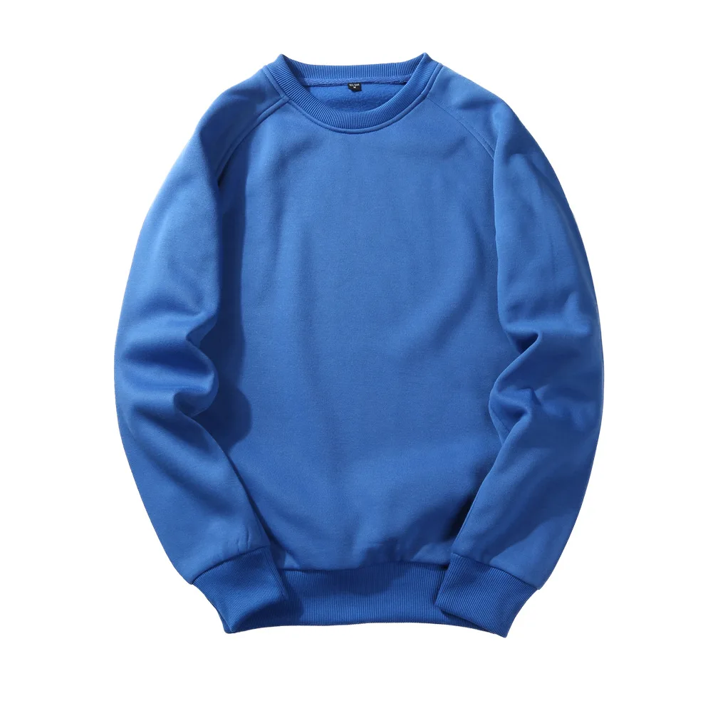 Бренд MRMT 2023, осенние мужские толстовки, однотонный топ, флисовый свитер, пуловер для мужчин, толстовка Изображение 3