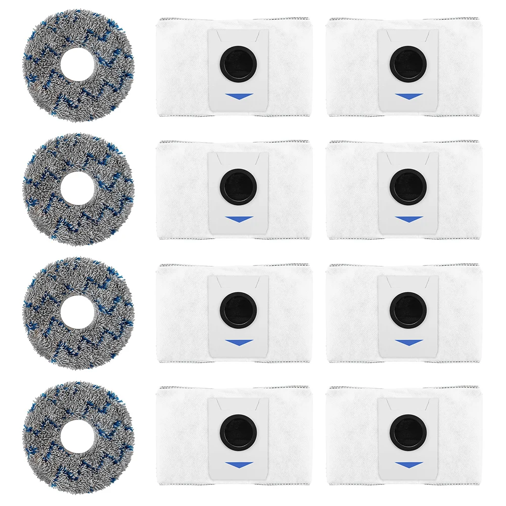 Вакуумные детали Ткань для мытья полов Прочная для DEEBOT T20 OMNI многоразового использования С сильным водопоглощением X1 E Бытовые принадлежности Изображение 1