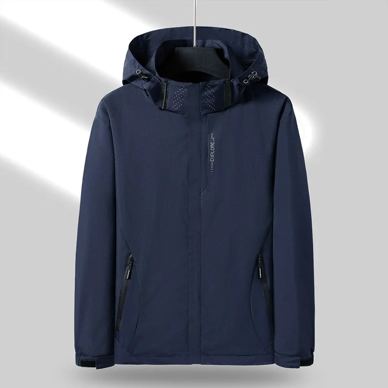 Весенне-осенняя мужская однослойная походная куртка для пары, пальто для кемпинга, тонкое альпинистское пальто, женское высококачественное Изображение 4