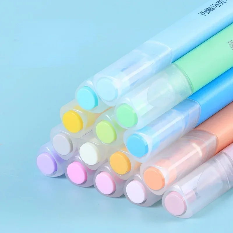 Детская акварельная ручка, моющаяся и нетоксичная, Бесконечные цвета, Акварельные краски, цветные маркеры, принадлежности для рисования, набор цветных ручек Изображение 5