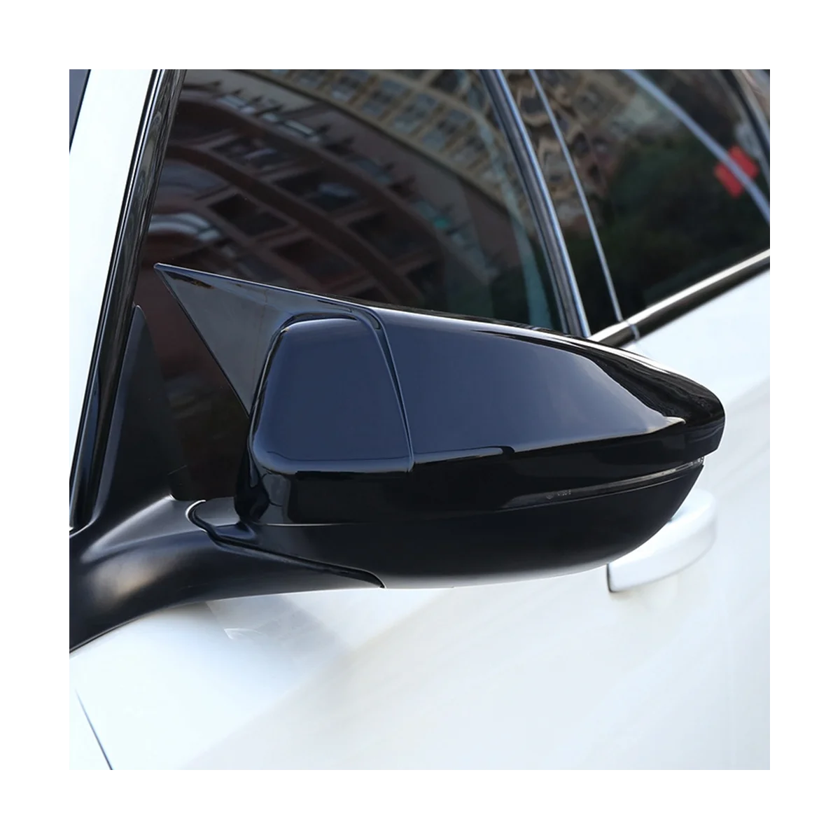 Для Accord INSPIRE 260 10-го поколения и гибридных версий Крышка зеркала заднего вида с рупором из углеродного волокна Изображение 3