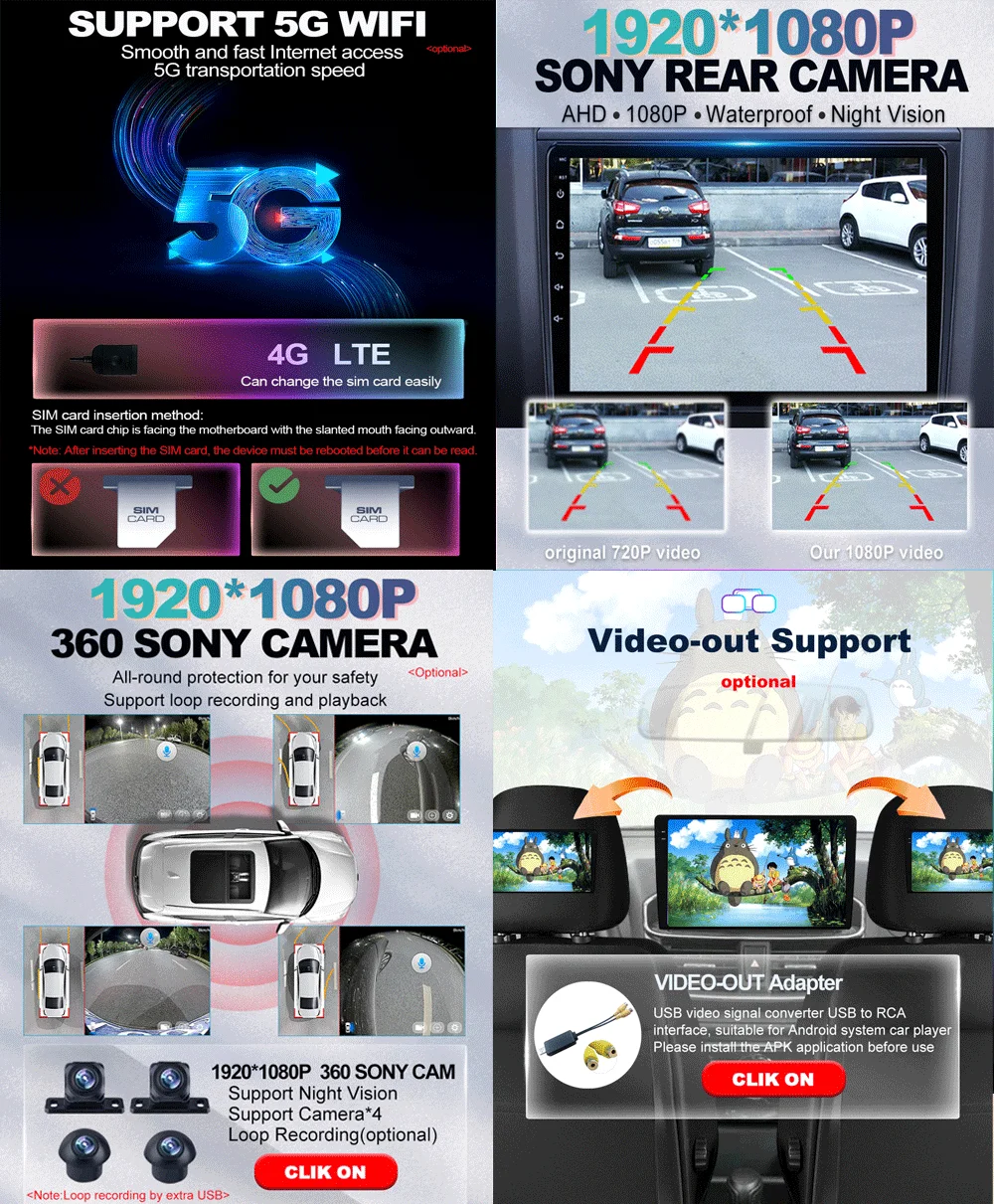 Для Fiat Argo 2019-2022 CarPlay Android Автомобильный Авторадио Видеоплеер Мультимедийный Плеер Радио Рамка Комплект Без 2 Din WIFI 4G QLED Экран Изображение 4
