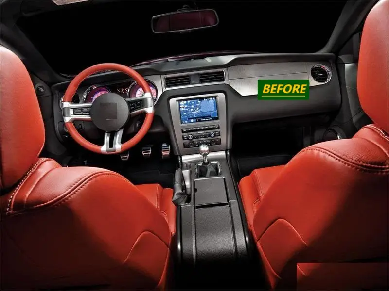 Для Ford Mustang 2009 2010 2011 2012 4GL PX6/G6 Android 12 Автомобильный Стерео Радио Мультимедийный Плеер GPS Навигация Авто Аудио DSP Изображение 1