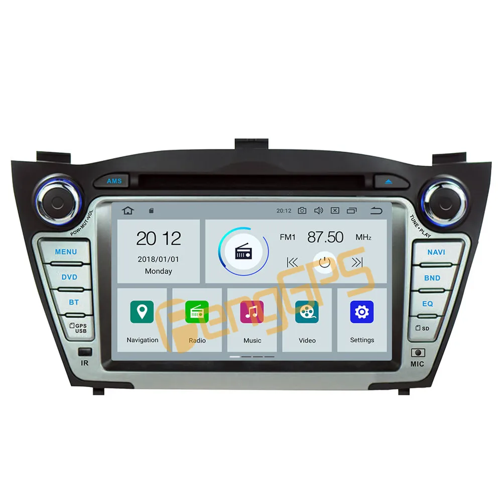 Для Hyundai/IX35/TUCSON 2009-2015 Android Автомобильный Радиоприемник Стерео DVD Мультимедийный Плеер 2 Din Авторадио GPS Navi PX6 Экран устройства Изображение 2